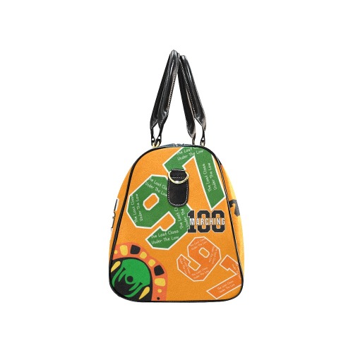 97 27th Anniversary Duffle Bag Orange New Waterproof Travel Bag/Large (Model 1639)