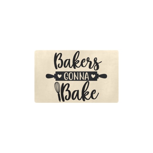 Bakers Gonna Bake Kitchen Mat 28"x17"
