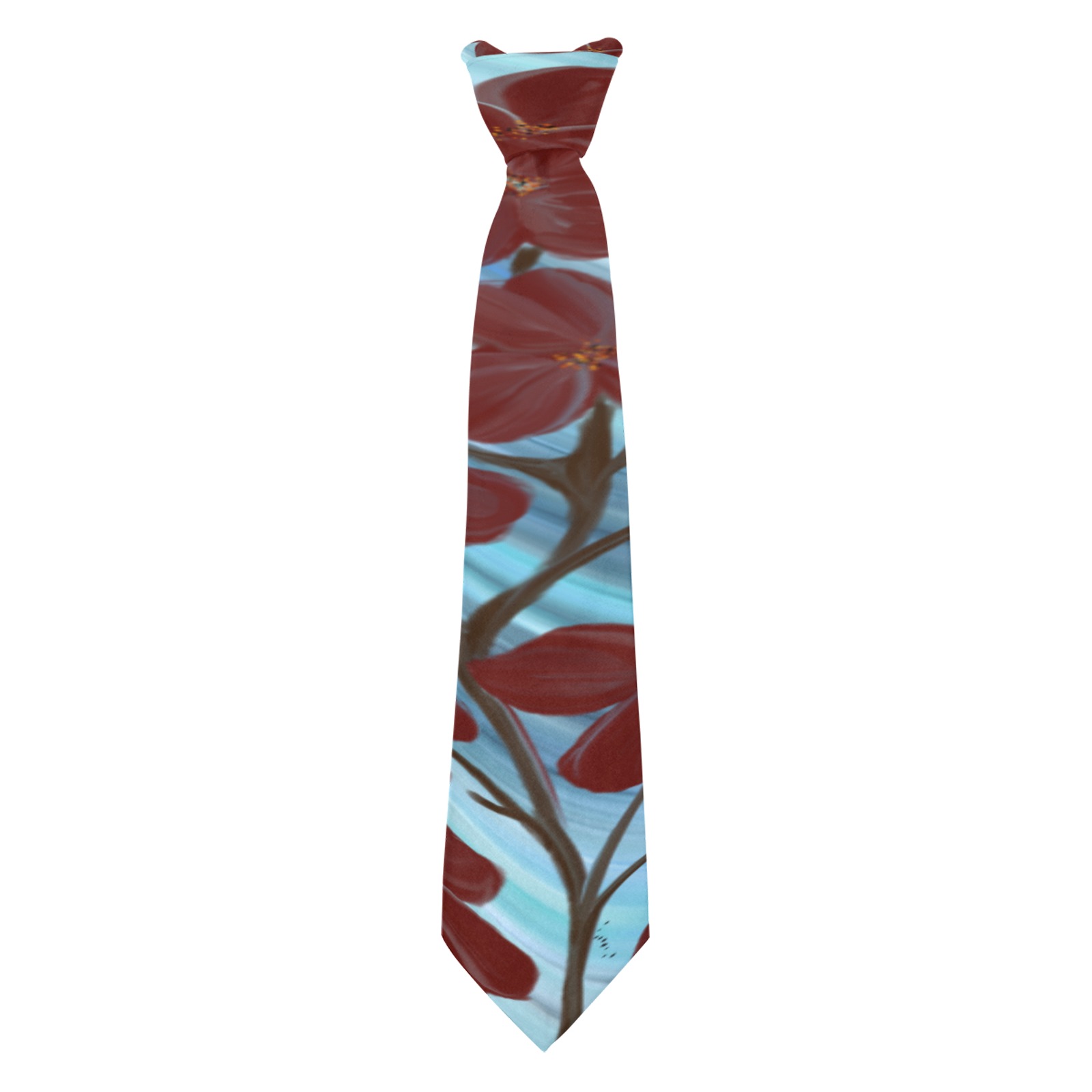 Blossom Custom Peekaboo Tie with Hidden Picture