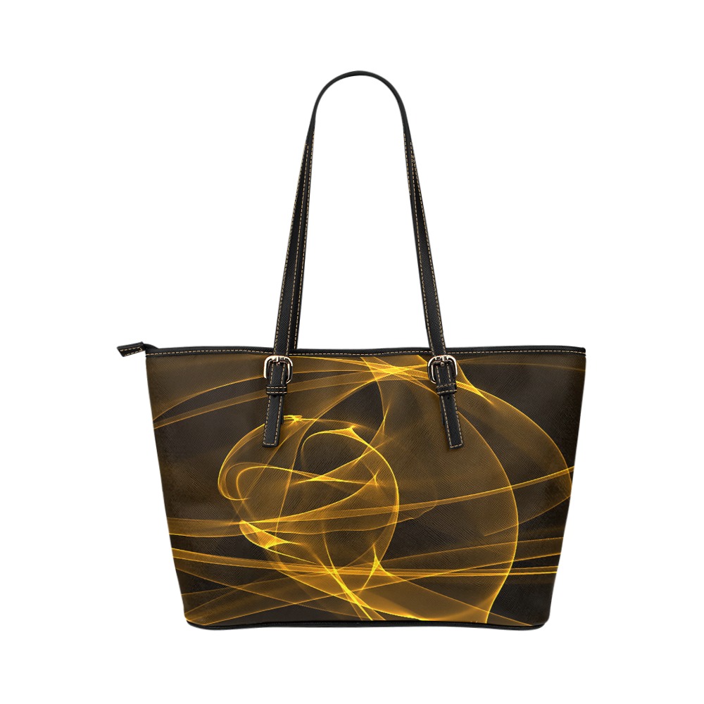 Beauty Leather Tote Bag/Small (Model 1651)