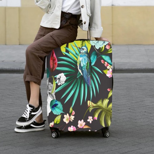 FLORAL LUGGAGE COVER Luggage Cover/Extra Large 28"-30"