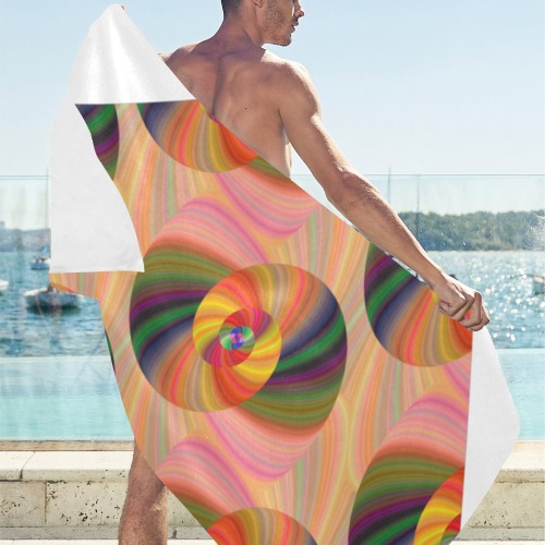 twirl Beach Towel 32"x 71"