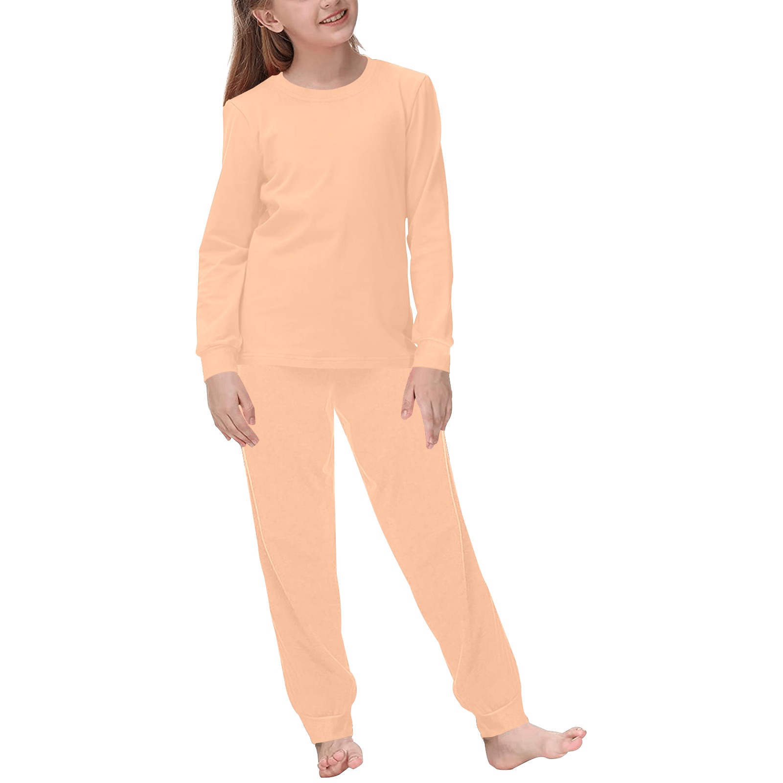 Peach Fuzz 2024 Kids' All Over Print Pajama Set