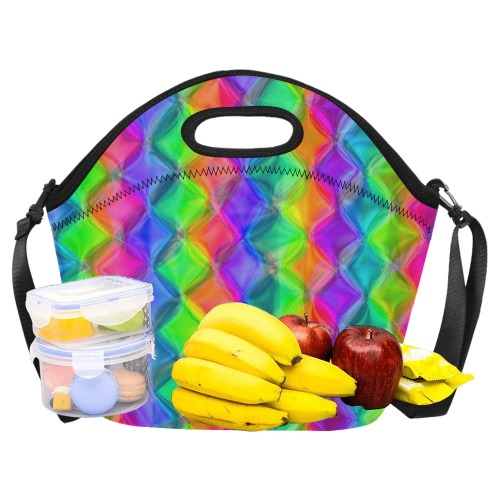 sweet colours Neoprene Lunch Bag/Large (Model 1669)
