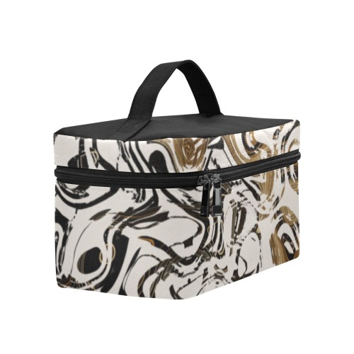 Marble Bronze Cosmetic Bag/Large (Model 1658)