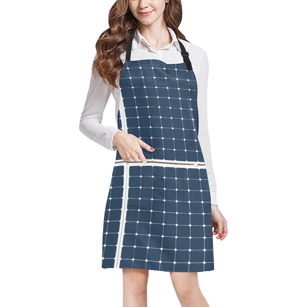 Solar Technology Power Panel Image Cell Energy All Over Print Apron