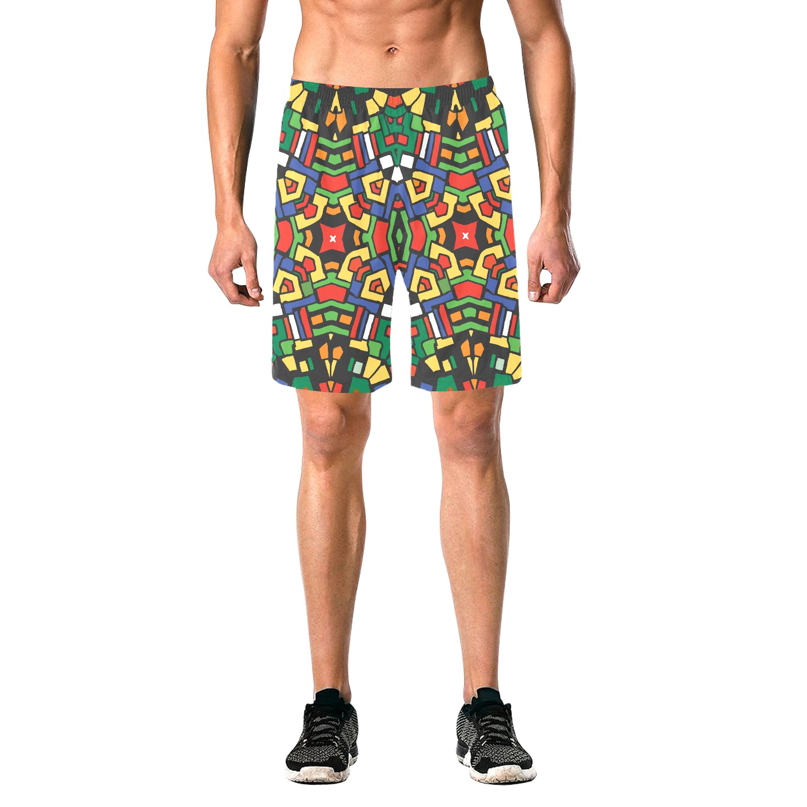 soldier of fortune Men's All Over Print Elastic Beach Shorts (Model L20)