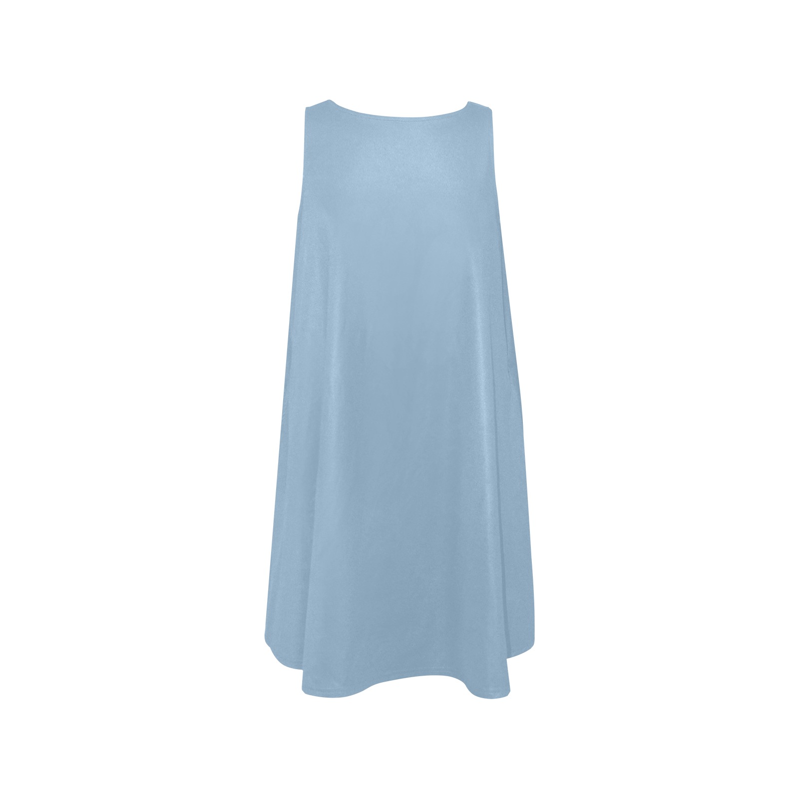 Glacier Lake Sleeveless A-Line Pocket Dress (Model D57)