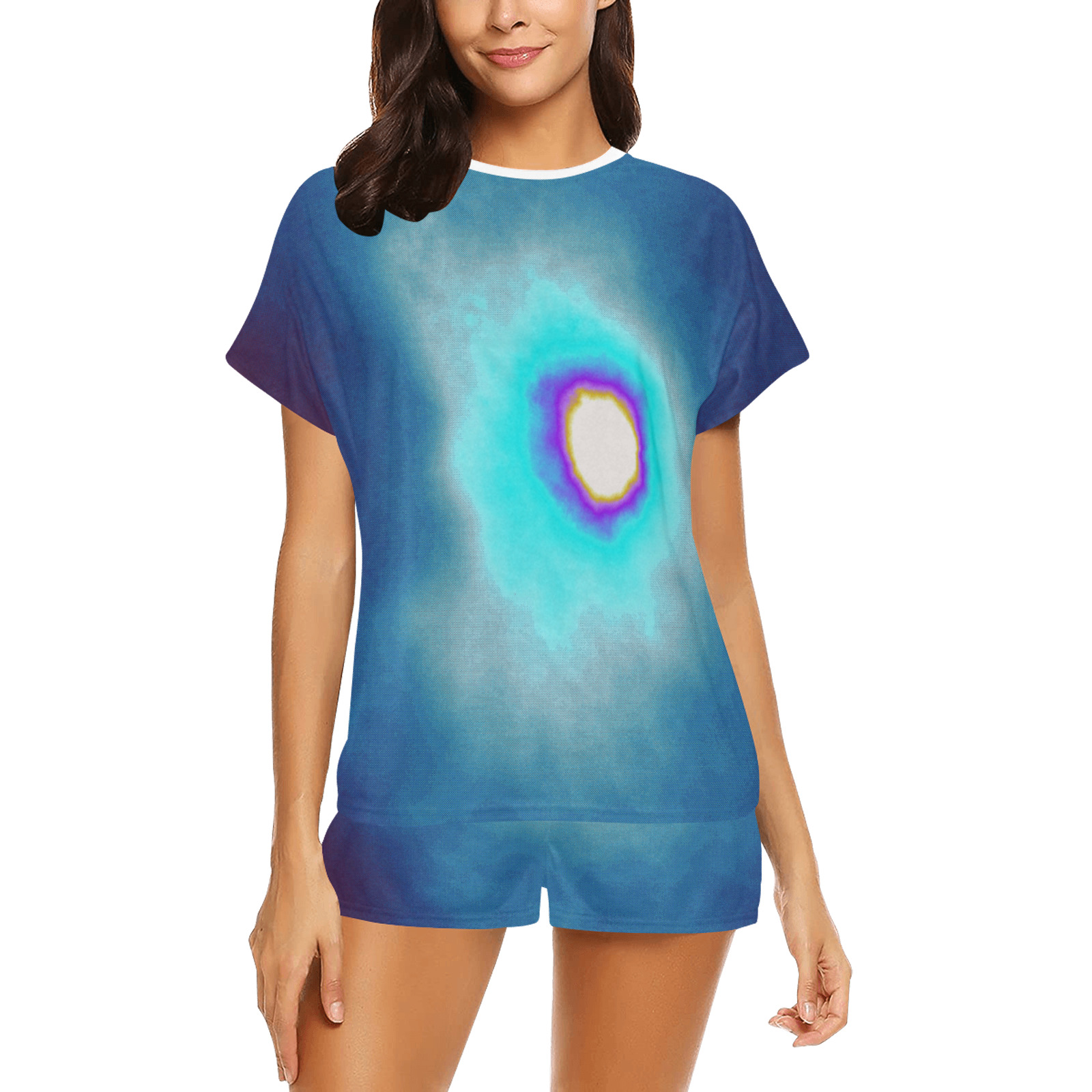 Dimensional Eclipse In The Multiverse 496222 Women's Short Pajama Set