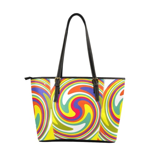 PATTERN-562 Leather Tote Bag/Large (Model 1640)
