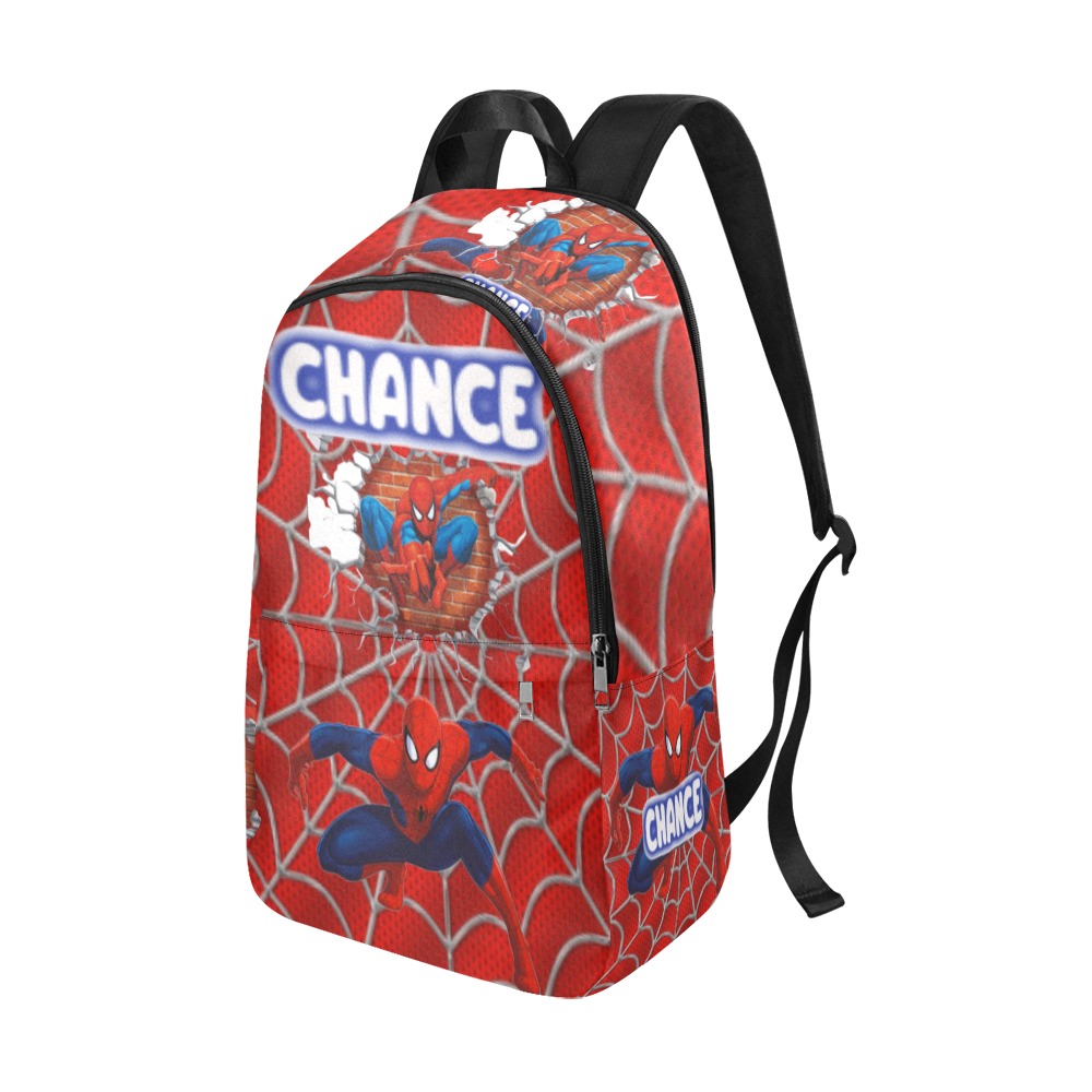 Spiderman Fabric Backpack for Adult (Model 1659)