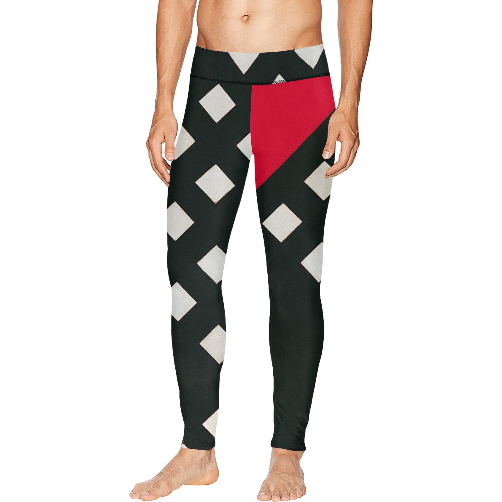 Counter-composition XV by Theo van Doesburg- Men's All Over Print Leggings (Model L38)