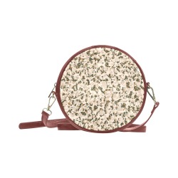 007-WILD SKIN ANIMAL_G Round Sling Bag (Model 1647)