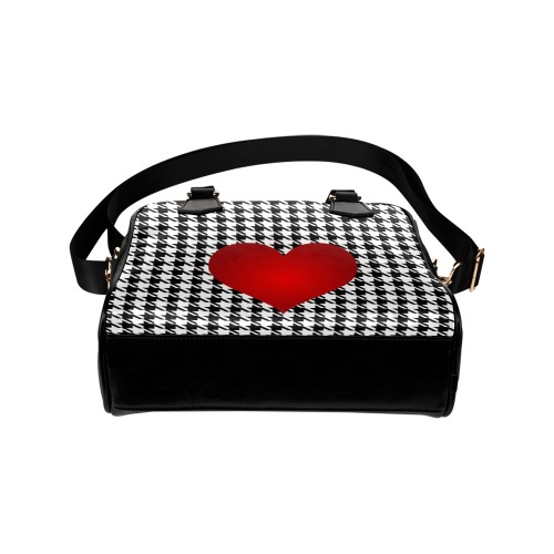 I Love Houndstooth | Shoulder Handbag (Model 1634)