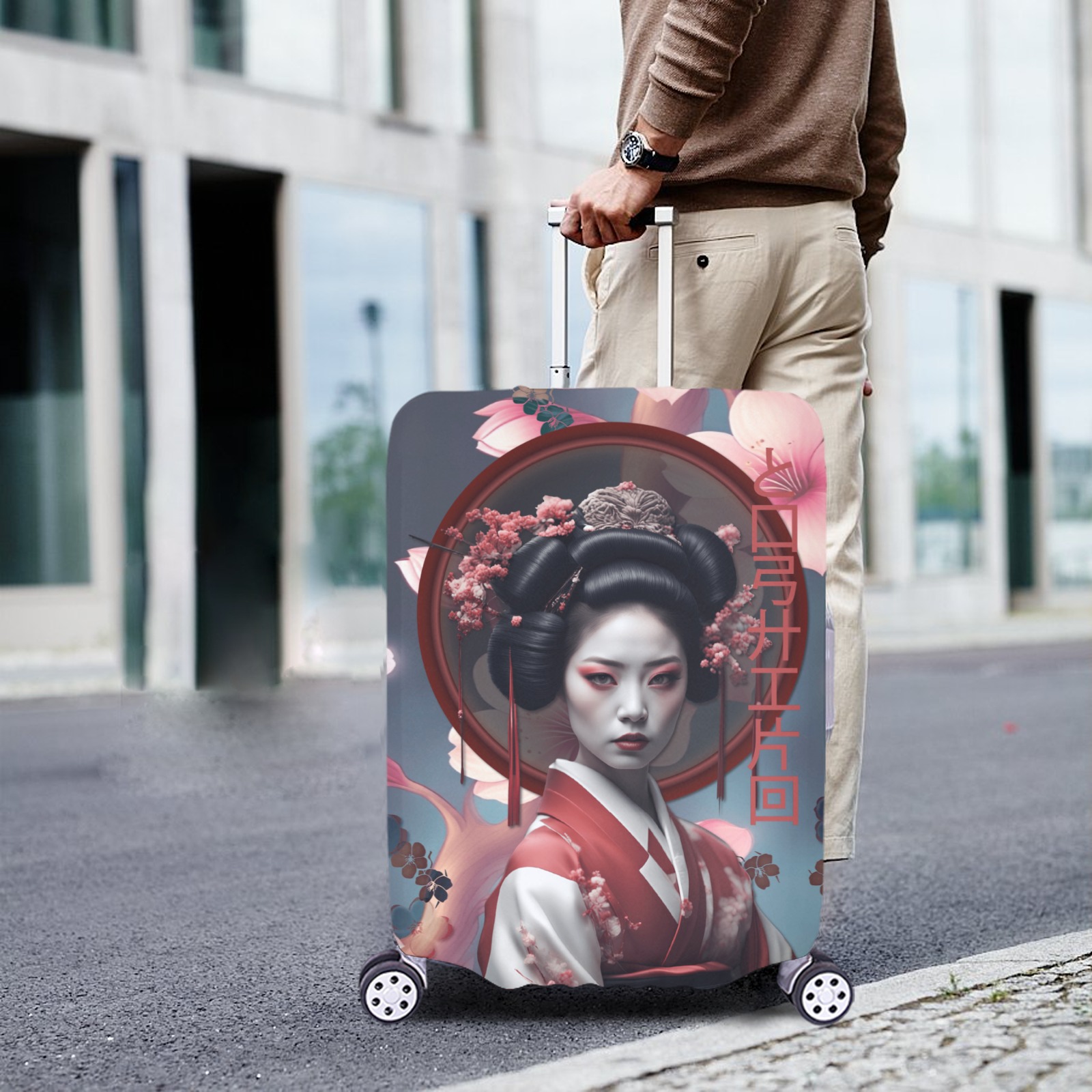 Yoshiko Luggage Cover/Extra Large 28"-30"