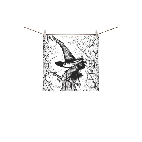 witch_craft_TradingCard Square Towel 13“x13”