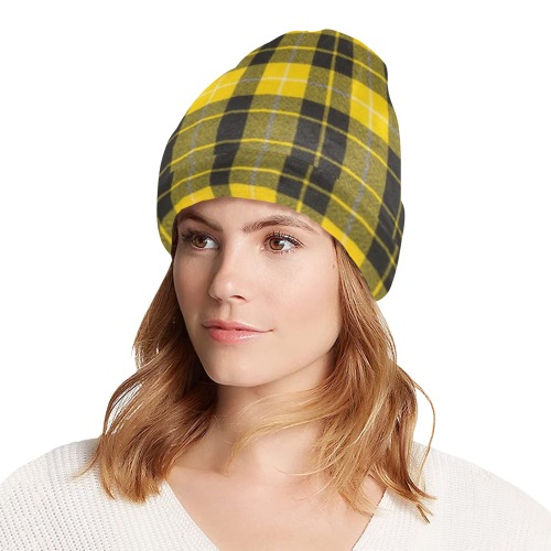 Barclay Dress Modern All Over Print Beanie for Adults