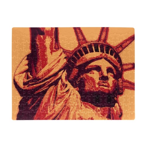 STATUE OF LIBERTY 3 A3 Size Jigsaw Puzzle (Set of 252 Pieces)