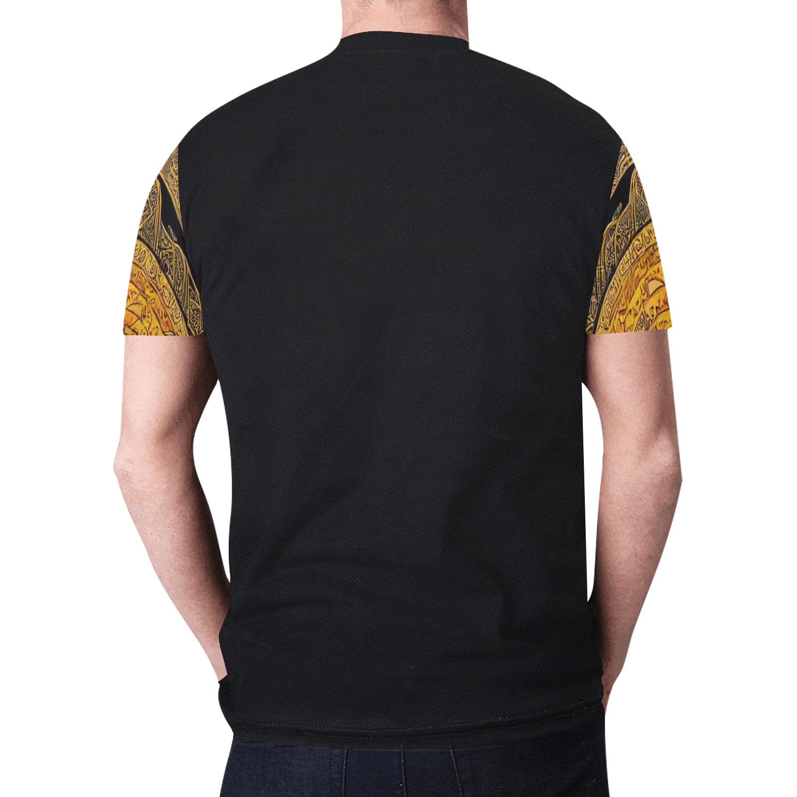 Shaolin Monk Fantasy Art 025 New All Over Print T-shirt for Men (Model T45)
