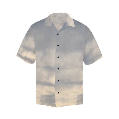 Rippled Cloud Collection Hawaiian Shirt (Model T58)