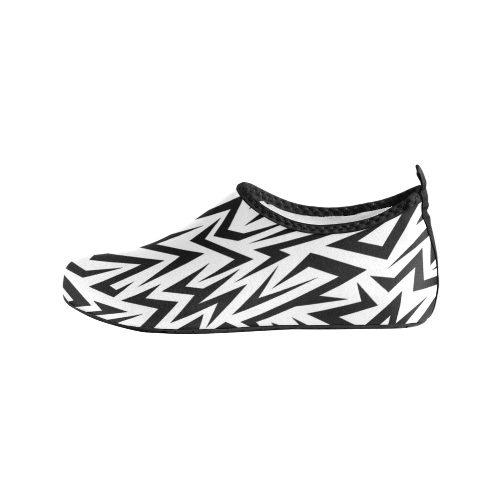 Jagged Flash Lightning Kids' Slip-On Water Shoes (Model 056)