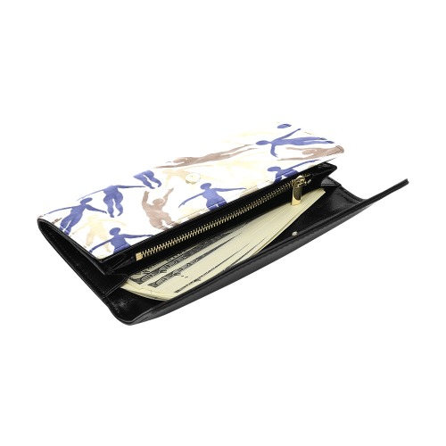 Tide_of_people Women's Flap Wallet (Model 1707)