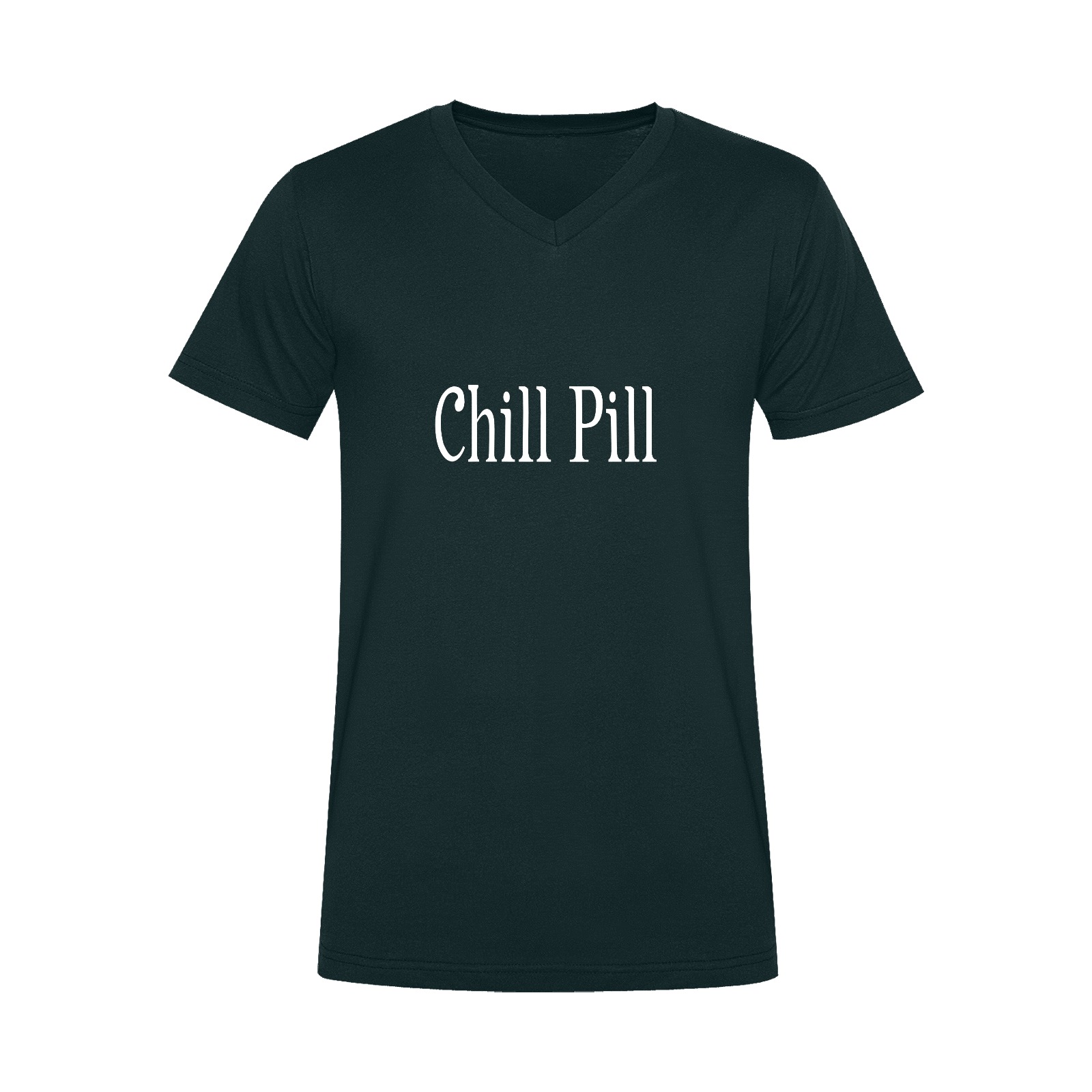 Chill Pill Men's V-Neck T-shirt (USA Size) (Model T10)