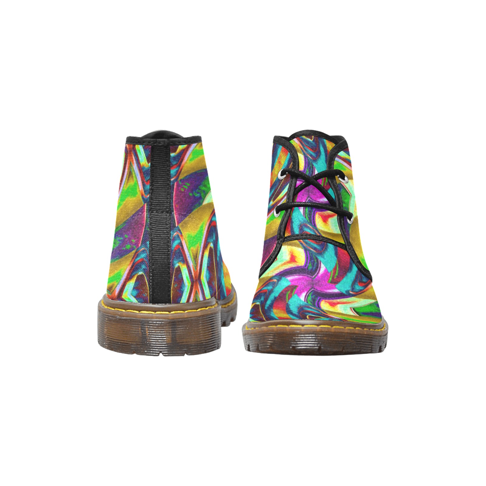 Hippie Women's Canvas Chukka Boots (Model 2402-1)