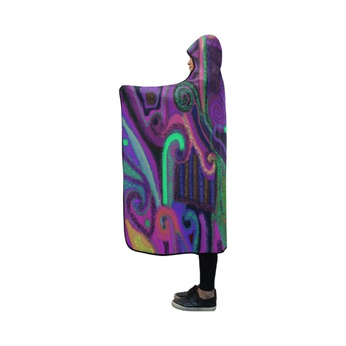 cover 10 Hooded Blanket 50''x40''