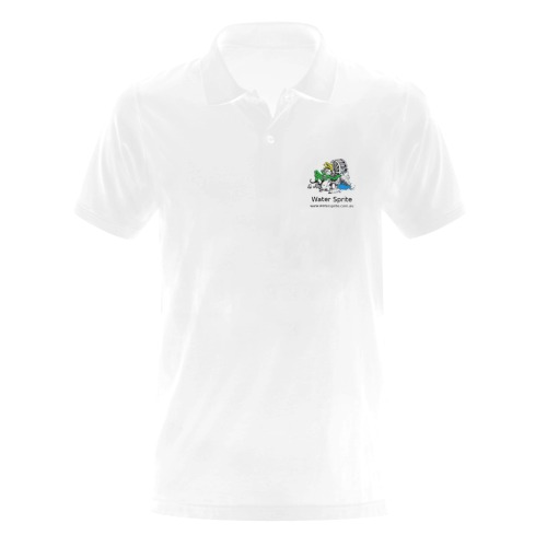 Water Sprite promo polo Men's Polo Shirt (Model T24)