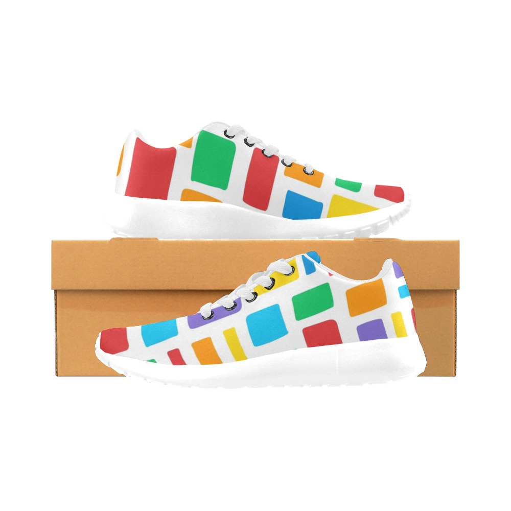 Color Block Kid's Running Shoes (Model 020)