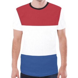 mxcp2000px-Flag_of_the_Netherlands.svg New All Over Print T-shirt for Men (Model T45)