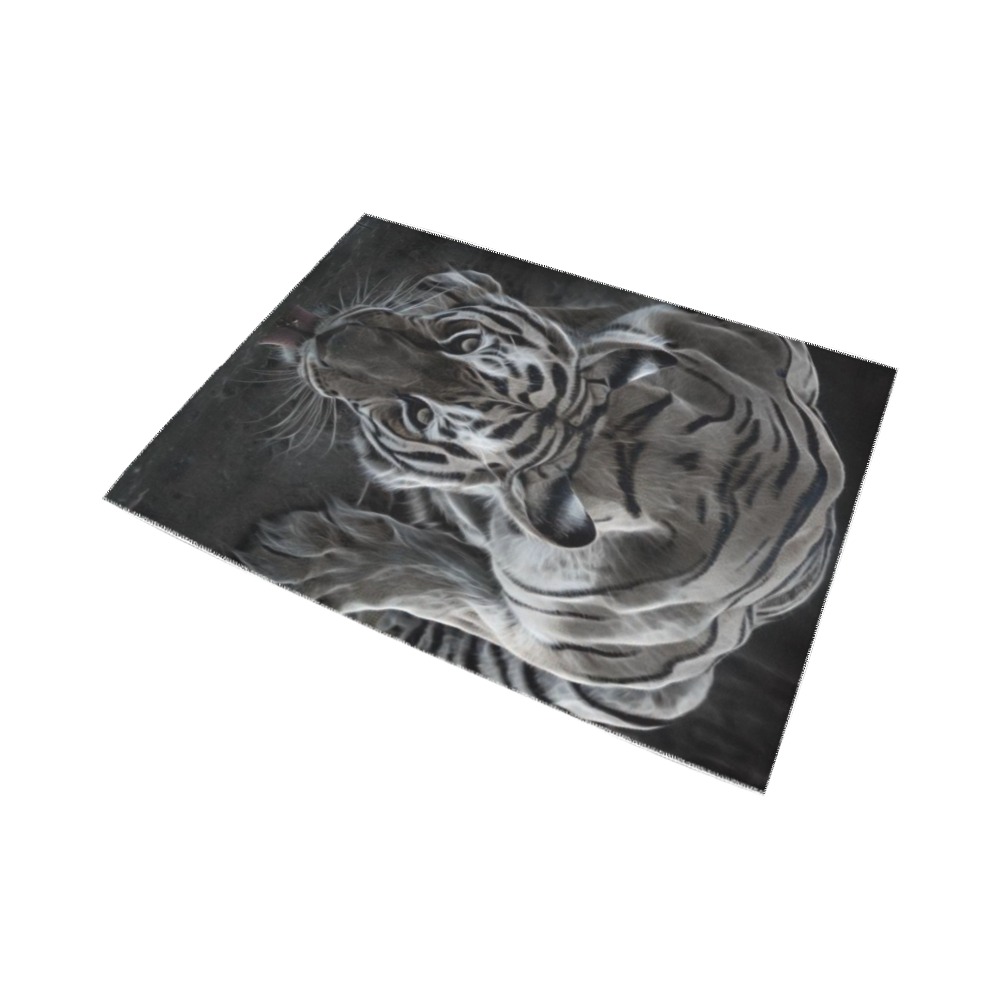 Tiger Ghostly Area Rug7'x5'