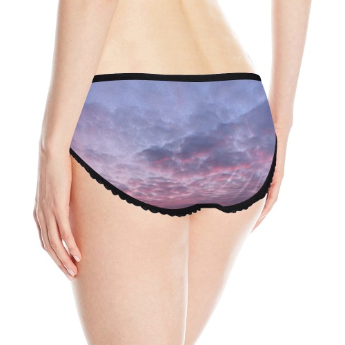 Morning Purple Sunrise Collection Women's All Over Print Classic Briefs (Model L13)