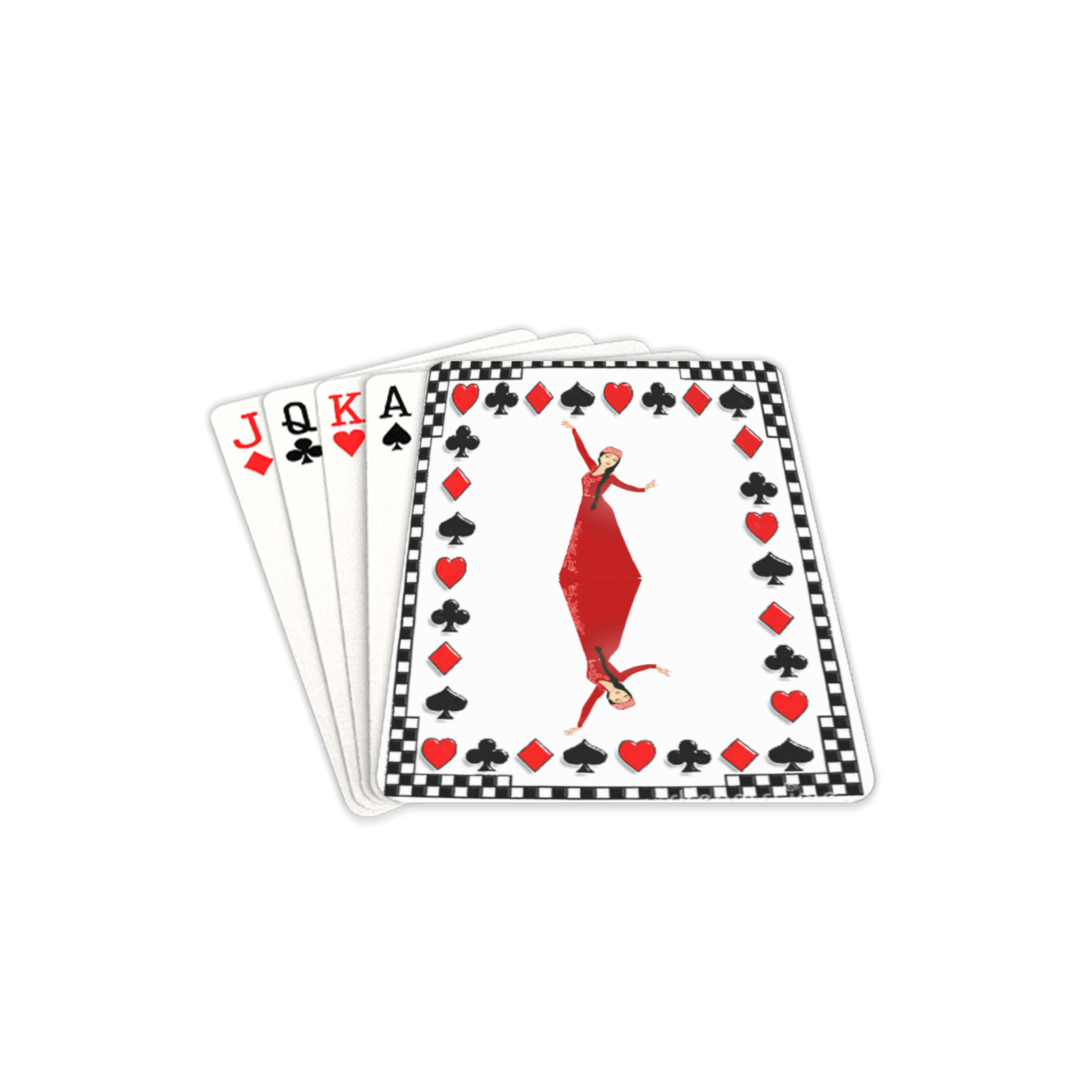 Dancing Playing cards Playing Cards 2.5"x3.5"