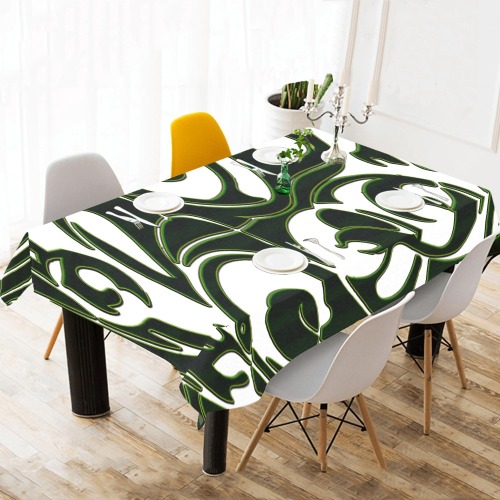 Celtic 4 Cotton Linen Tablecloth 60"x120"