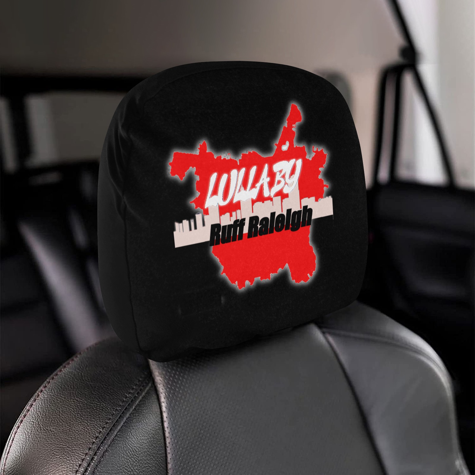 Raleigh Car Headrest Cover (2pcs)