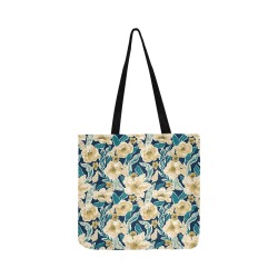 Painted Flowers Reusable Shopping Bag Model 1660 (Two sides)
