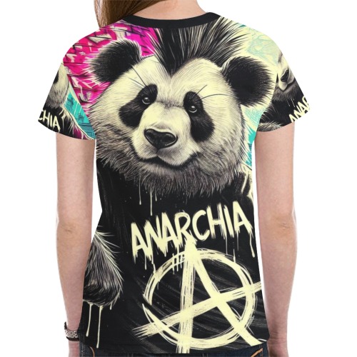Anarchia d'Italia 2 New All Over Print T-shirt for Women (Model T45)
