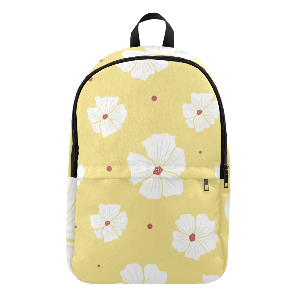 flowers Fabric Backpack for Adult (Model 1659)