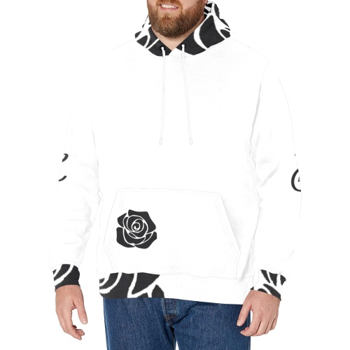 Mens Aromatherapy Apparel Graphic hoodie Men's Long Sleeve Fleece Hoodie (Model H55)