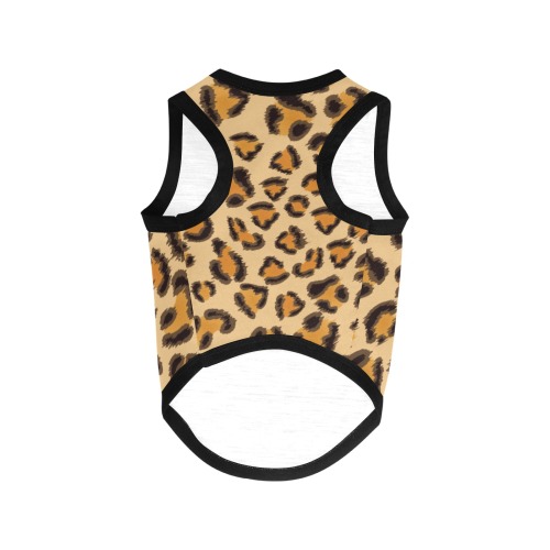 Doggie Leopard Pattern.jpg All Over Print Pet Tank Top