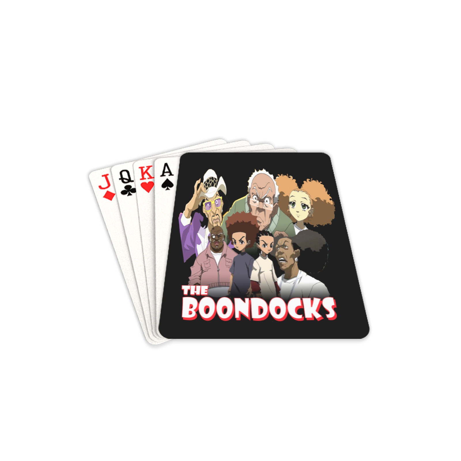 BOONDOCKS_SUBLIMATION (1) Playing Cards 2.5"x3.5"
