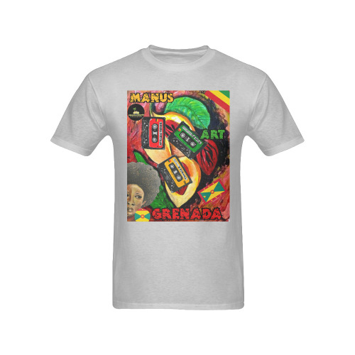 MANUSARTGND Men's T-Shirt in USA Size (Front Printing Only)