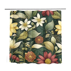 Fabulous Florals 4 Shower Curtain 69"x72"
