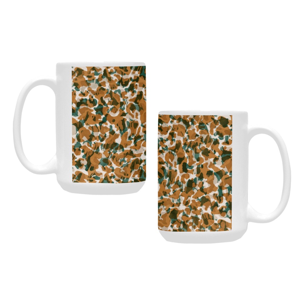 0040-Wild skin animal-58S Custom Ceramic Mug (15OZ)