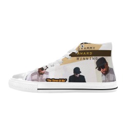 William Bell The Three Of Me Grammy Award Men’s Classic High Top Canvas Shoes (Model 017)