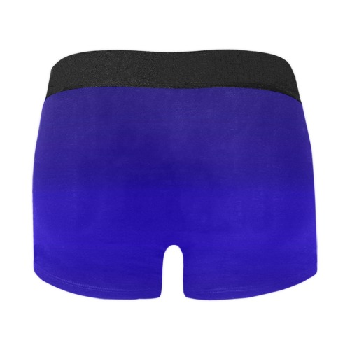 blu pur Men's Boxer Briefs w/ Custom Waistband (Merged Design) (Model L10)