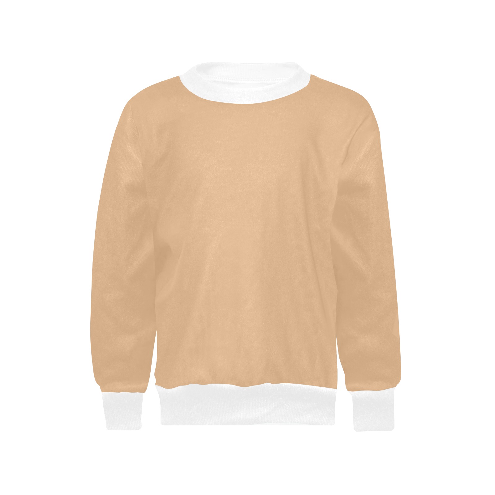 Desert Mist Girls' All Over Print Crew Neck Sweater (Model H49)