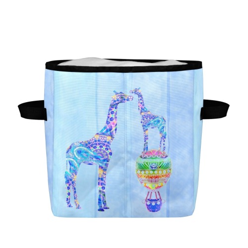 girafes et montgolfiere2 Quilt Storage Bag